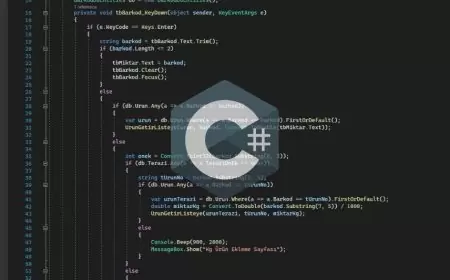 C-Sharp (C#) Nedir?