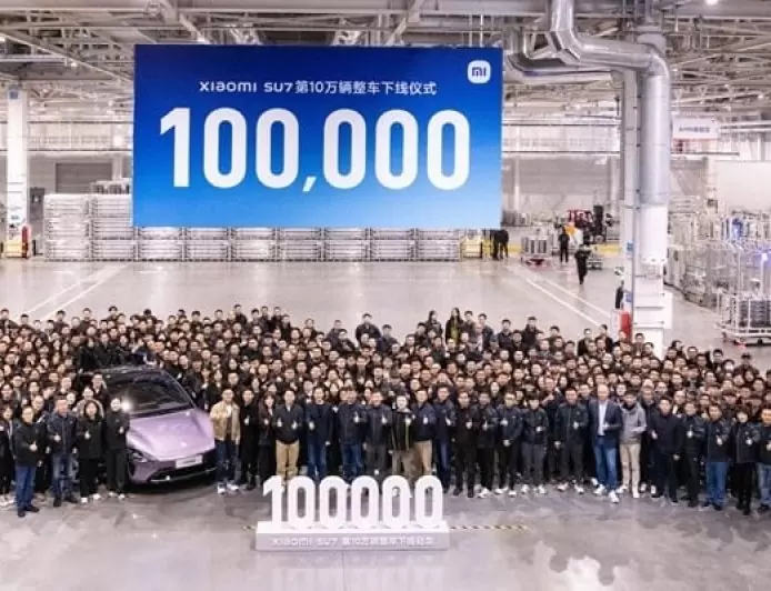 Xiaomi 230 Günde 100.000 SU7 Üretimi Başarıyla Gerçekleşti